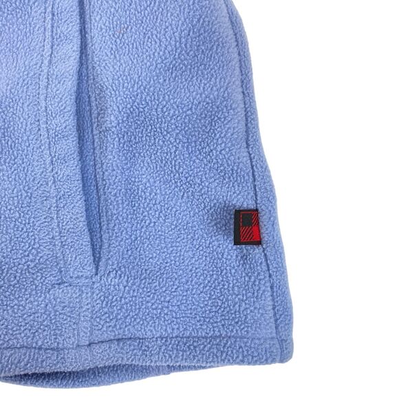 Woolrich Vest Women's Sleeveless Mock Neck Fleece Medium Blue - Picture 7 of 12